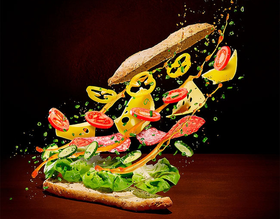 Flying Food by Piotr Gregorczyk