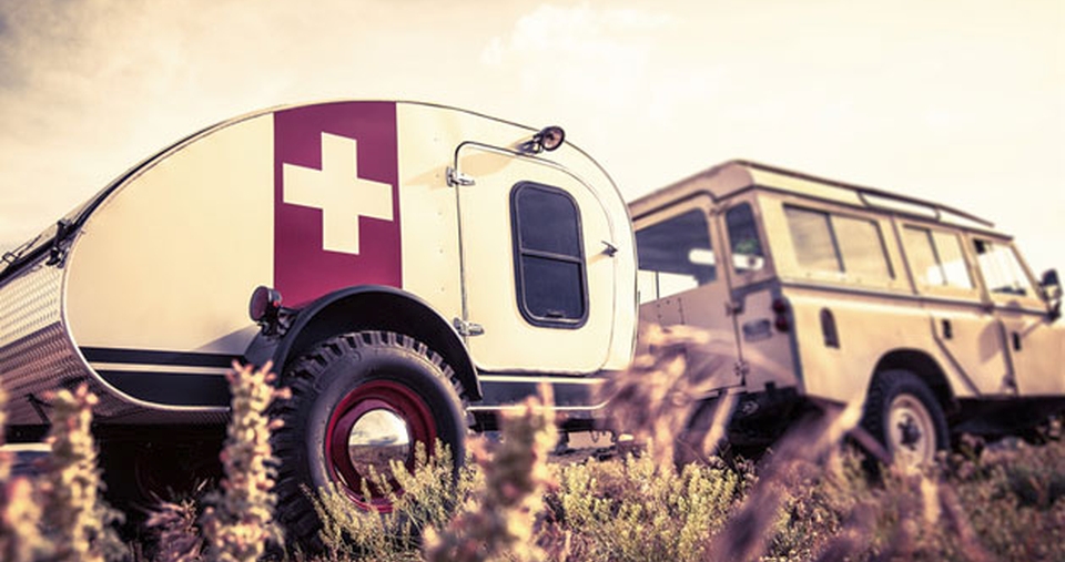 Lightweight trailer can be hitched by any sized vehicle