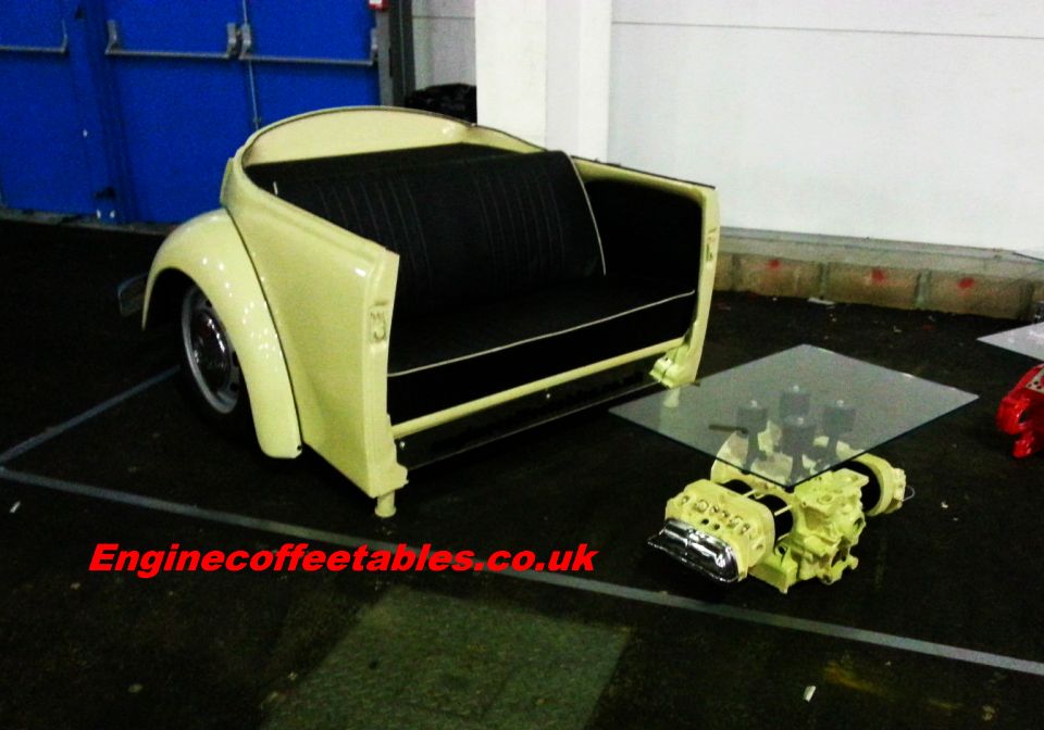 20 Times Auto Parts Turned Into One Of, Sofa On Wheels Car