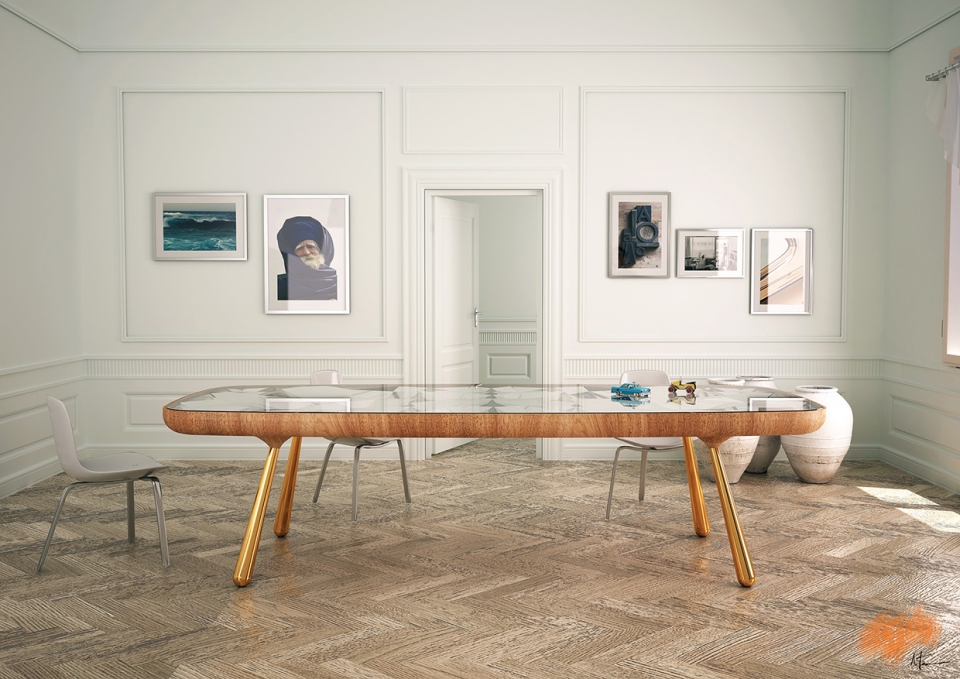 Kaleidoscope table