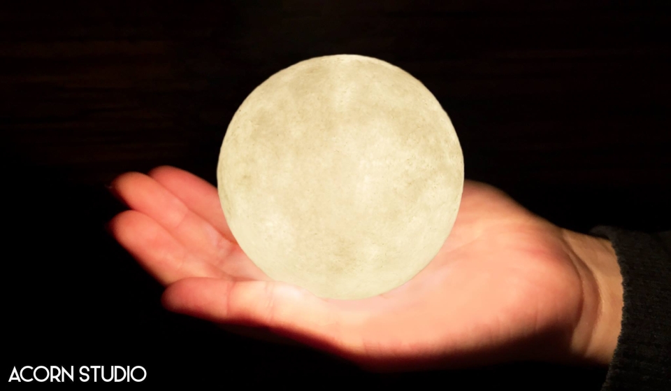 Luna Lamp by Acron Studio