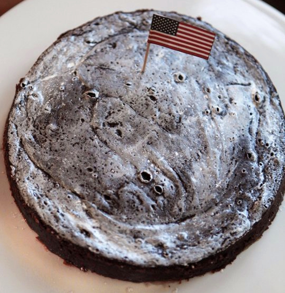 Chocolate Moon Cake