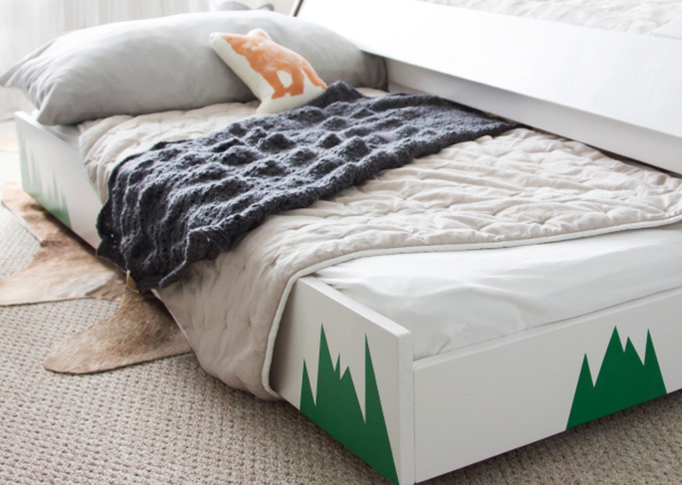 DIY Teepee bed