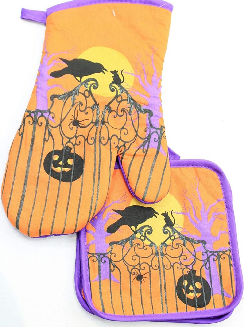 Halloween Oven Mitts