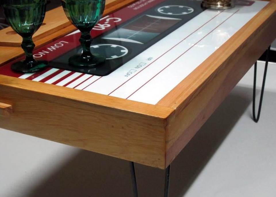 Cassette Tape Coffee Table