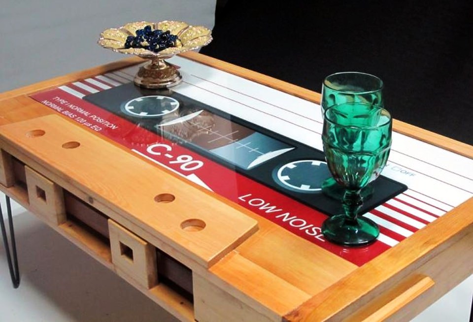 Cassette Tape Coffee Table