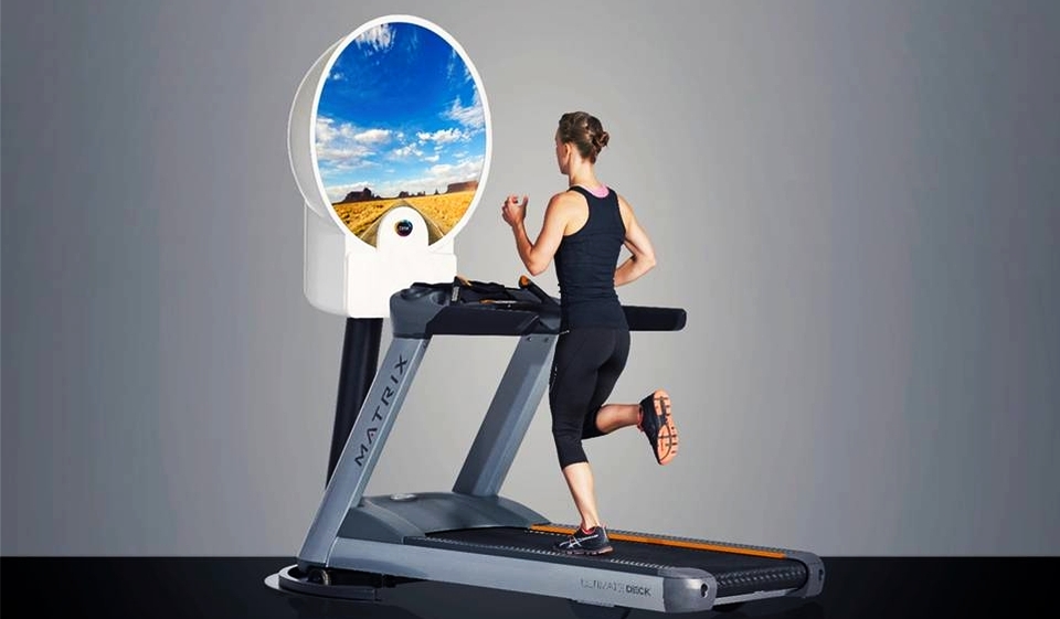 virtual running machine