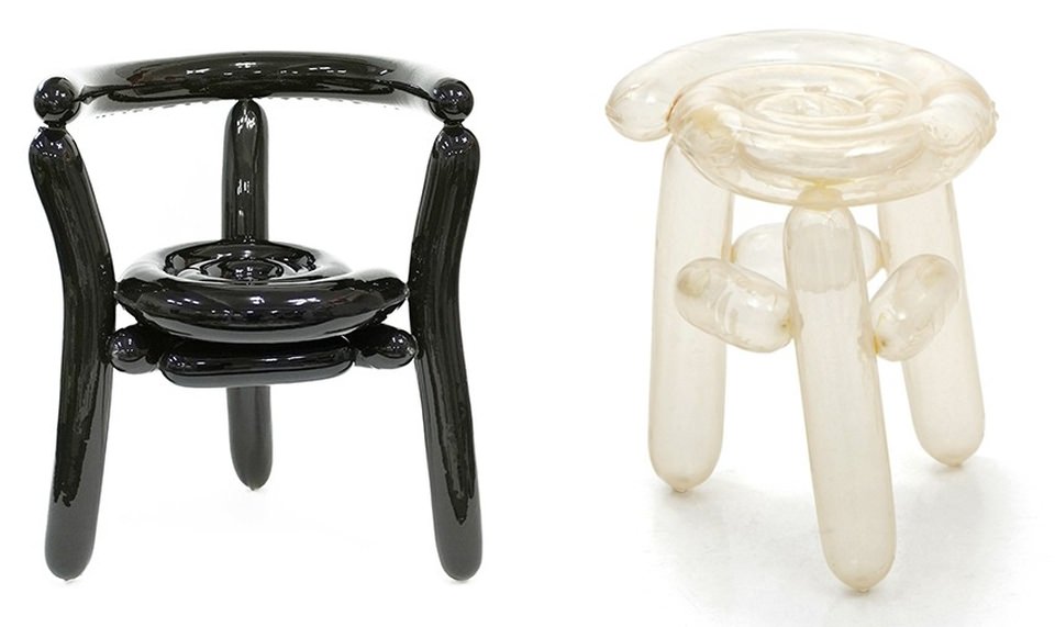 Technicolor Balloon Furniture by Seung Jin Yang