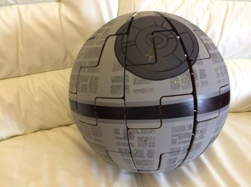 Turn Ikea Lamp Into Striking Diy Death Star Replica Homecrux