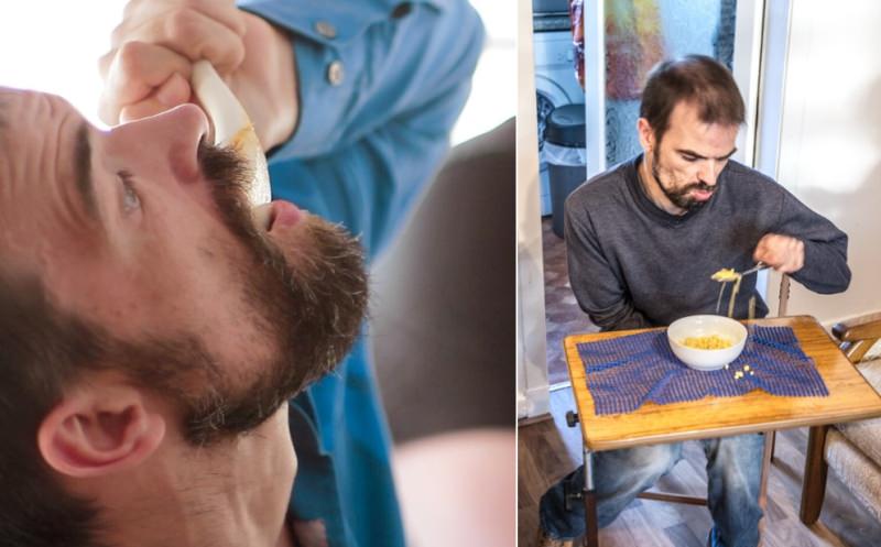 Spillage-proof S-up spoon