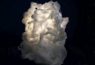 LED Cloud Lamp by Alina Bradford