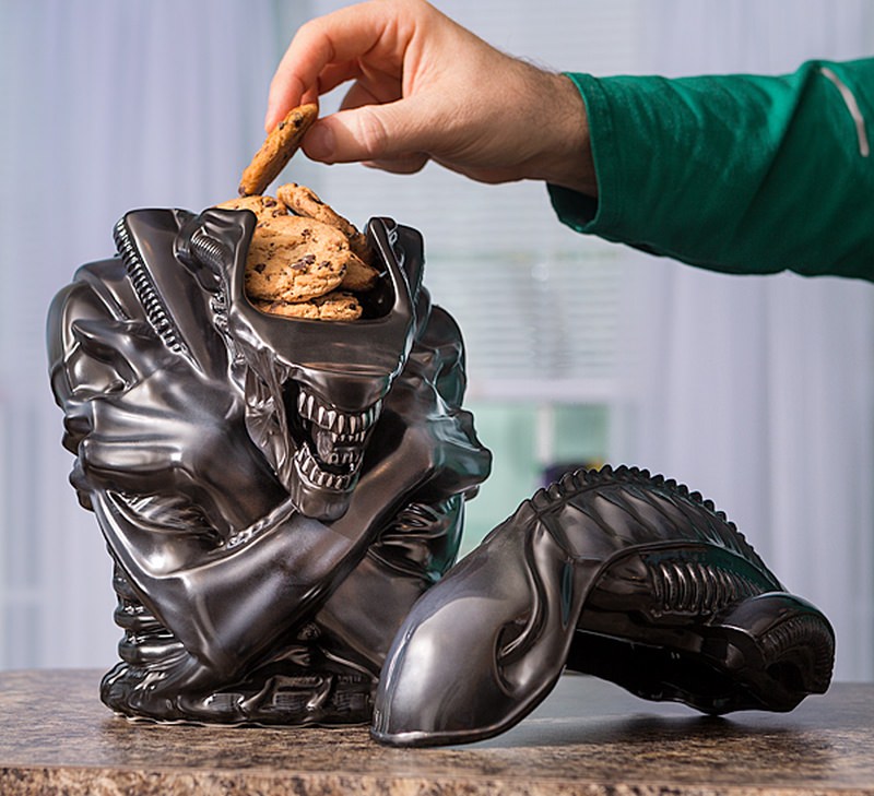 Alien Warrior Cookie Jar