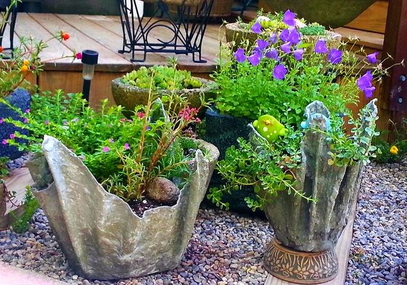 Step-by-Step DIY to Create Cement Planter with Old Towel