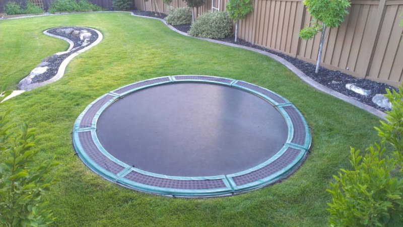 In Ground Trampoline Gives Fresh Bounce To Ordinary Recreational