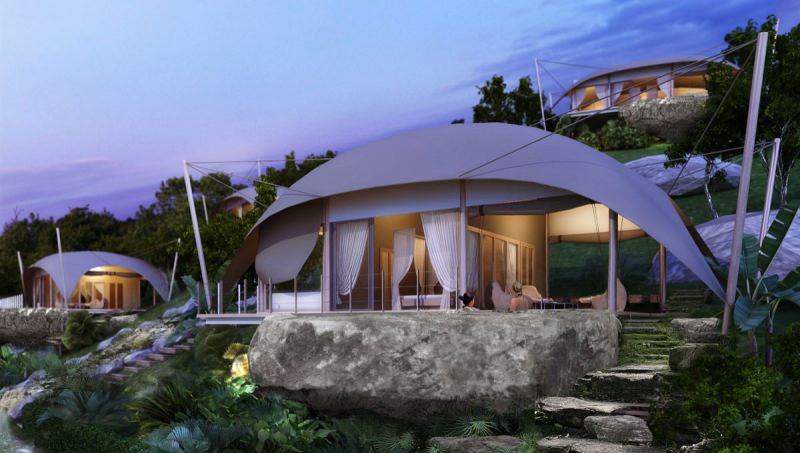 Tent Pool Villa from Keemala Resort