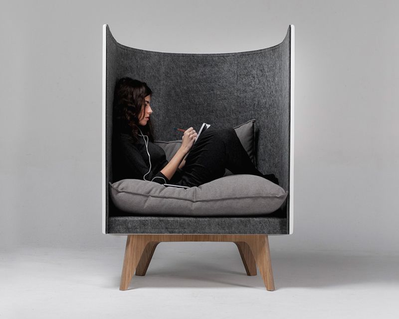 V1 Lounge Chair By Odesd2 Hones Privacy At Home Or Workplace