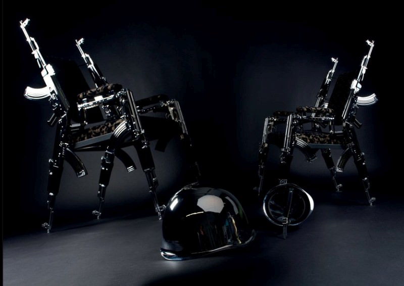 AK-47 chair