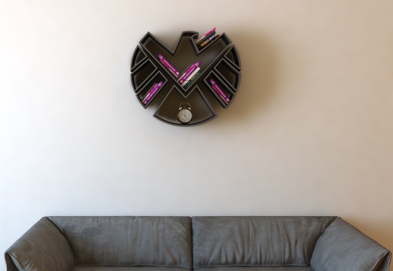 Superhero Bookshelves