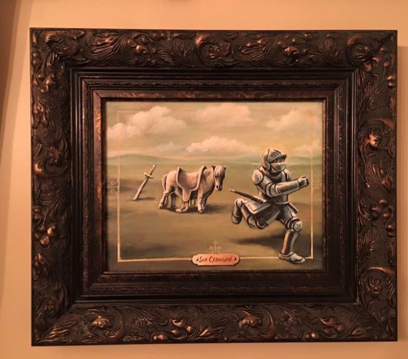 Knights and kings revealing the mysteries through such stunning paintings