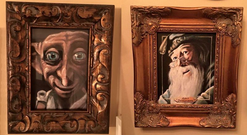 Creative paintings to hold the feel of the Hogwarts