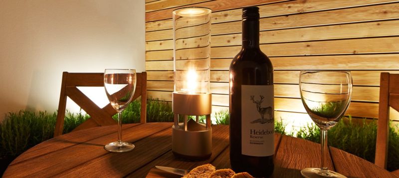 Soft LED light with amazing sound for a romantic candle light dinner