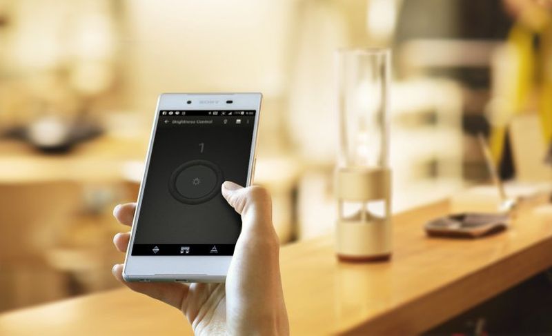 Dedicated app for controlling sound and light