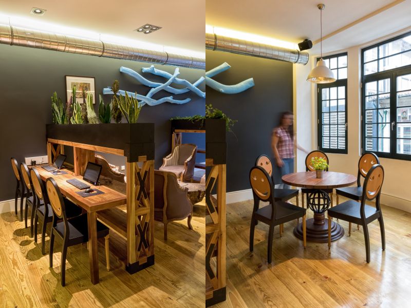 Interconnected working space and other lounges