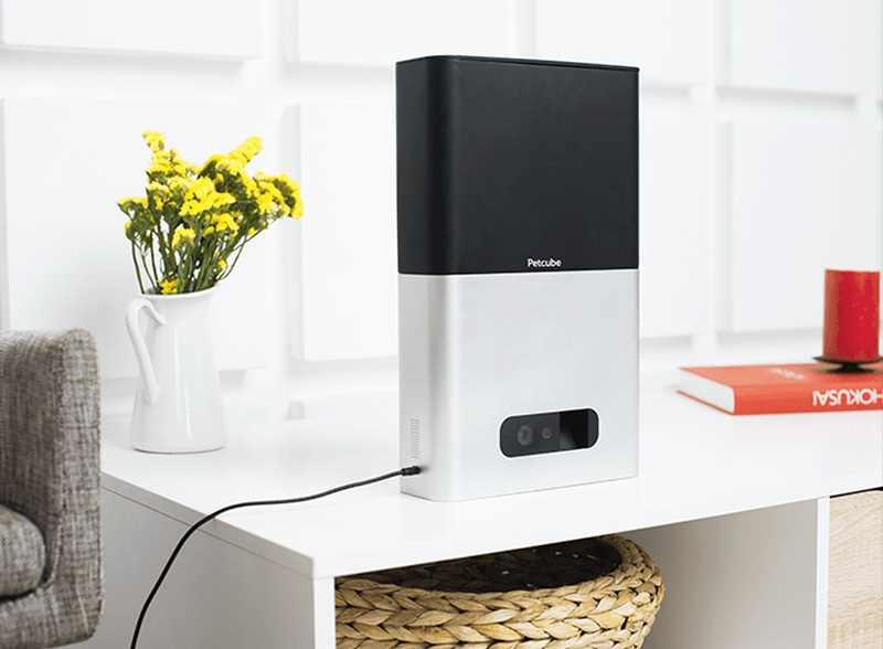 The Petcube Bites feeds your pets on demand or automatically