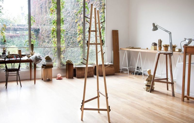 Present the coat rack like a centerpiece in any room