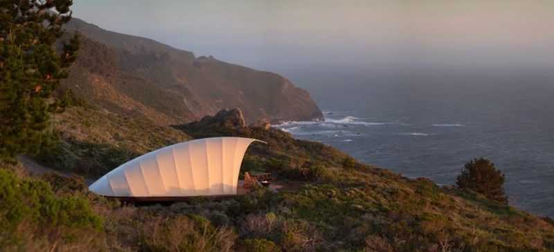 Curved shape looks like the Sydney Opera House