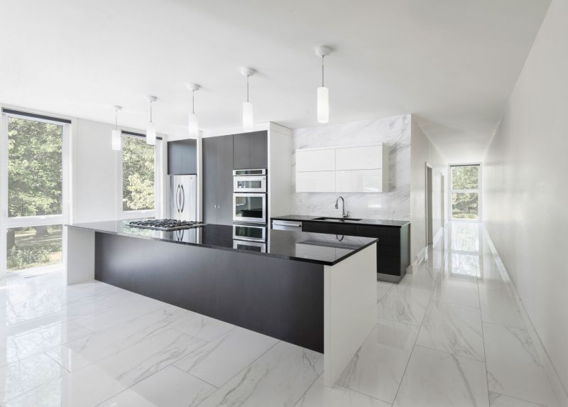 Bright accents in all walls of the house