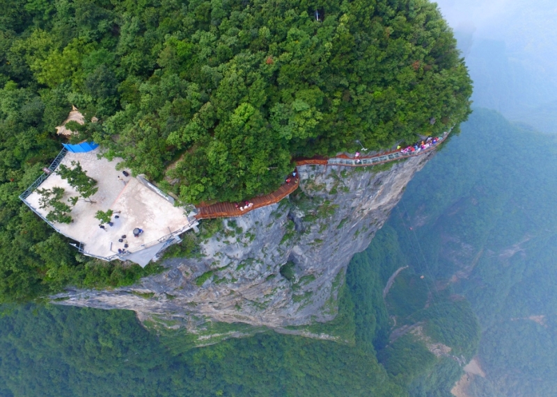 The dizzying heights will make your stomach churn