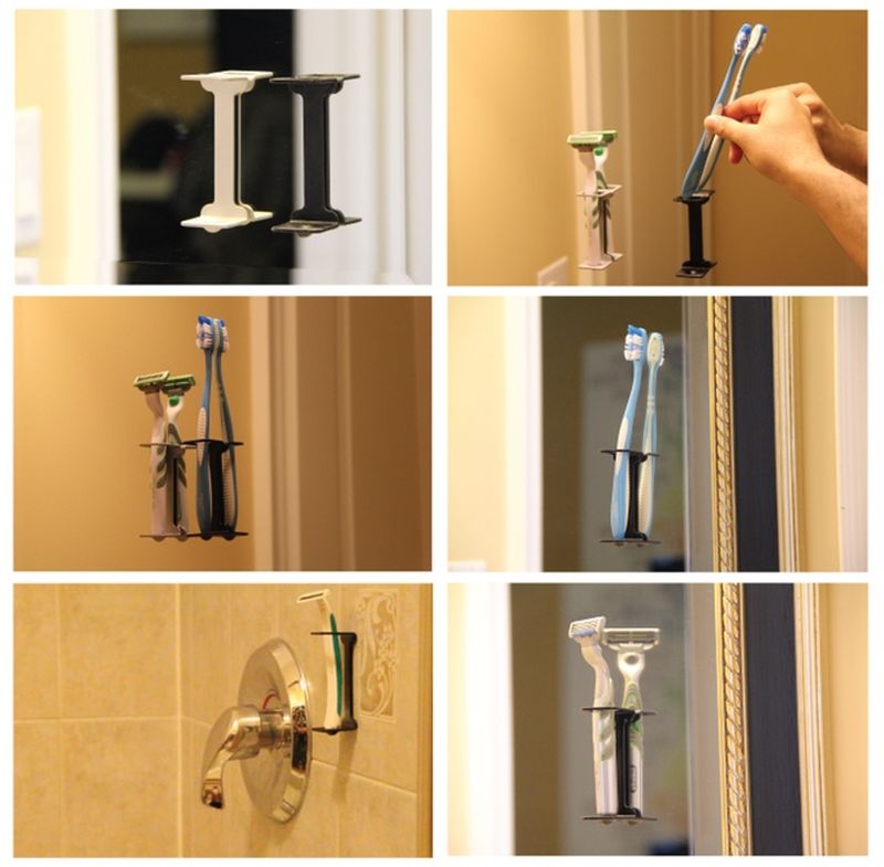 Stick to mirror in your shower