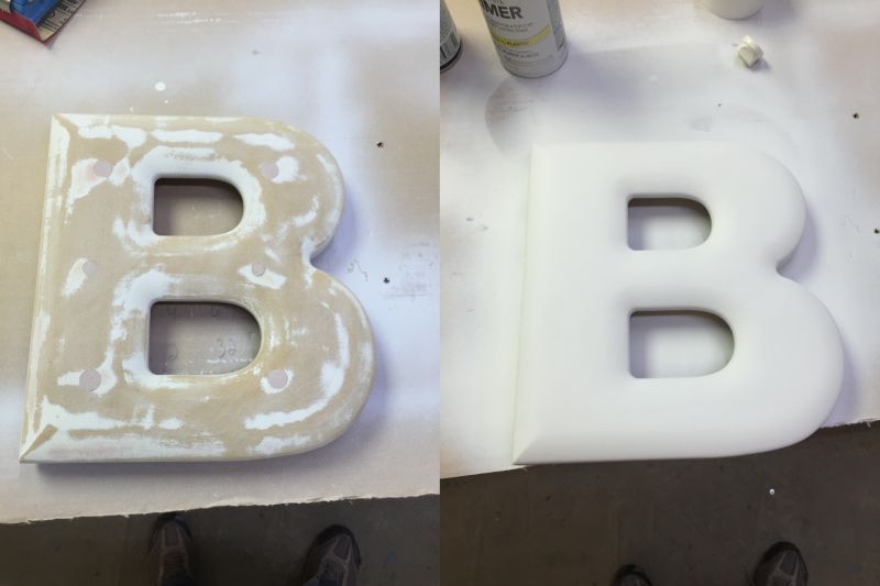 Fixing some holes and priming it