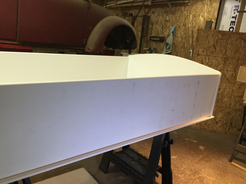 Finally priming and sanding the whole structure