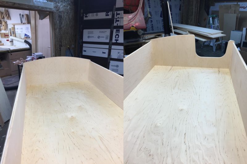 Headboard and foot board initial design