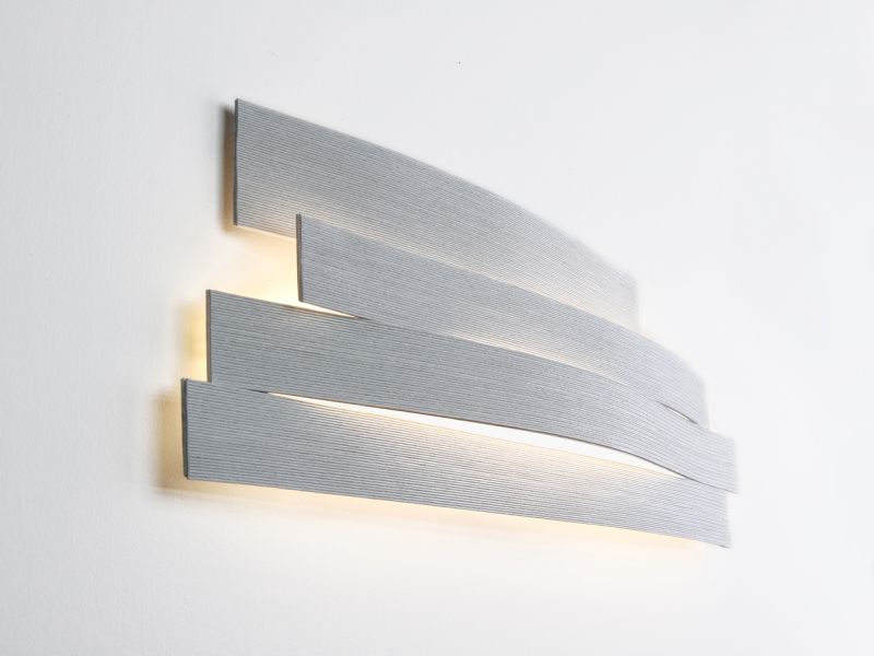 Strips of different dimensions allow light to lean out