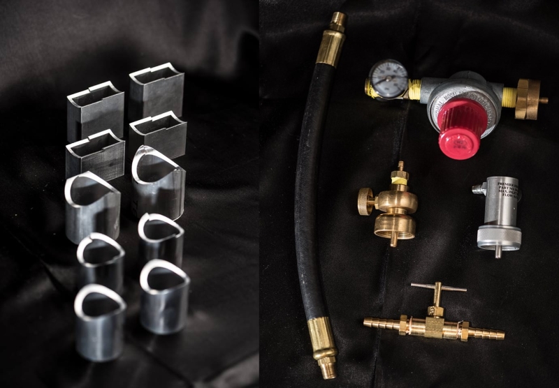Mapped valves and tubes