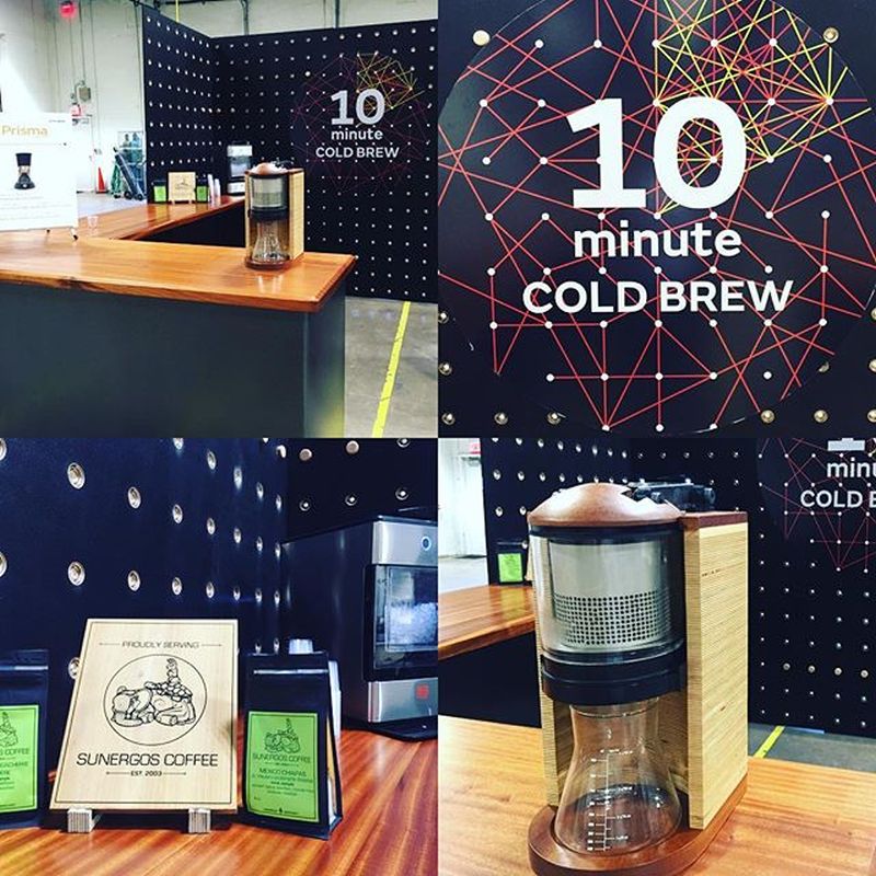 Get cold coffee brewed in 10 minutes with Prisma Cold Brew