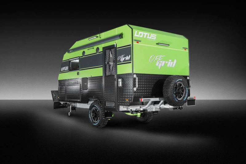 Back side view of the Off Grid
