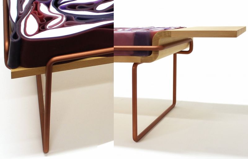 Kohl Bench by Pauline Calippe