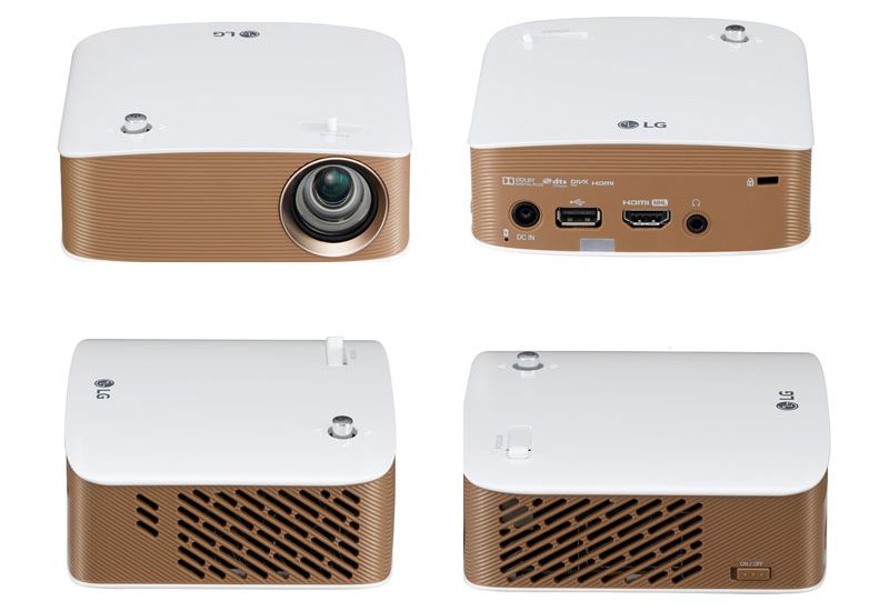View of LG PH150G form different angles