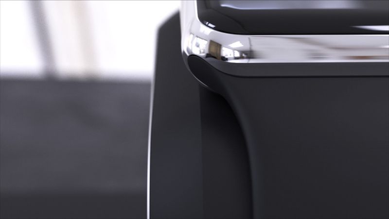 Timeless design and rounded finish