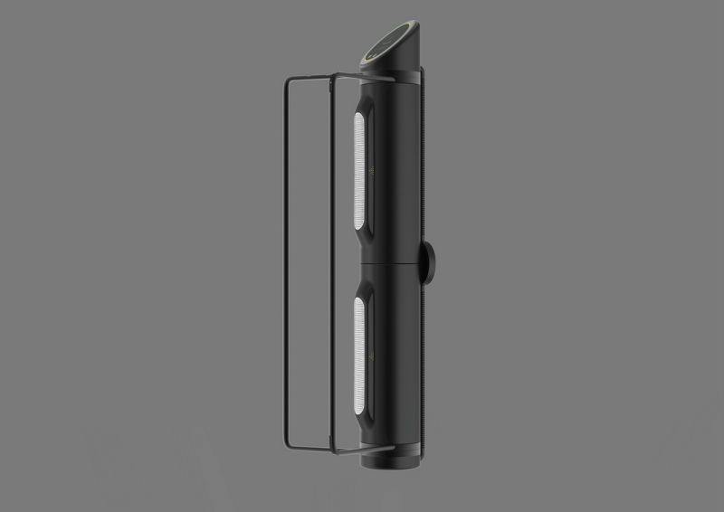 Can be wall mounted either horizontally or vertically
