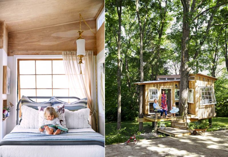 Kids will love this treehouse for more than one reason