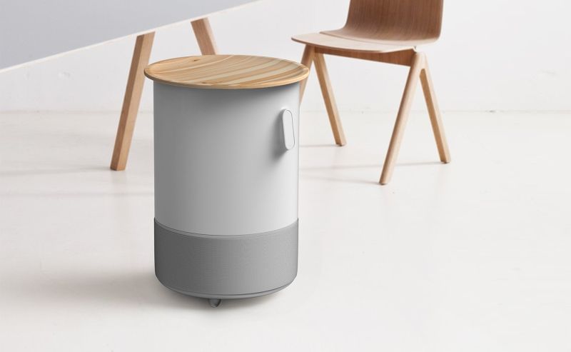 Place it on any flat surface but middle position will maintain efficiency
