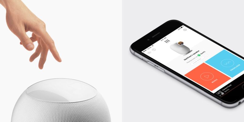 Can be operated through voice, app and the touch panel on it top