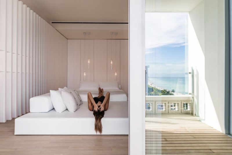 Master bedroom just near the terrace
