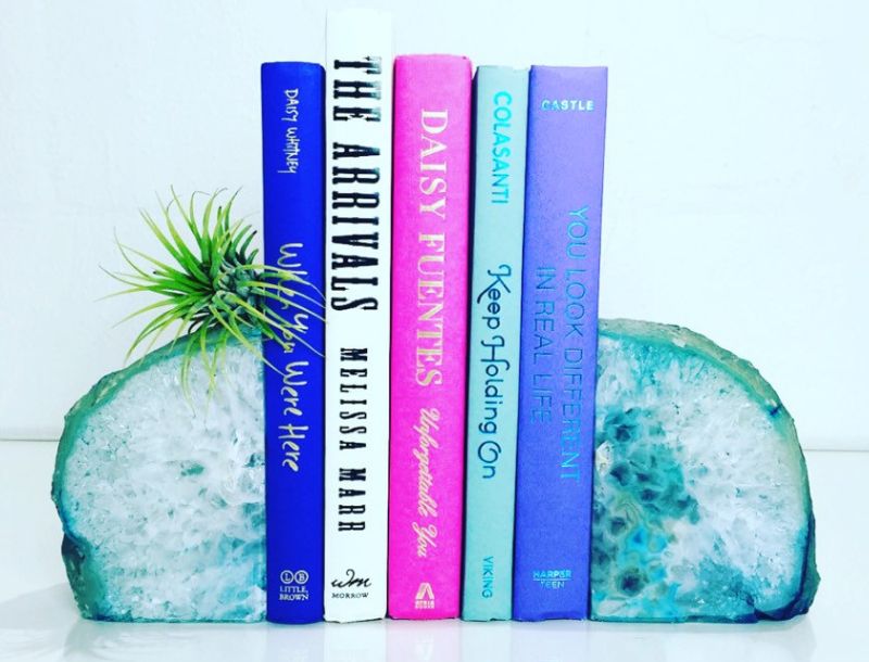 Make bookends as decor pieces