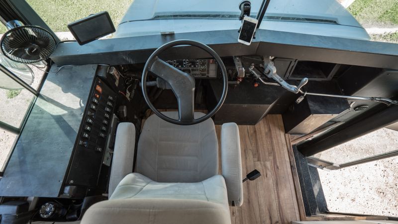 Dashboard and driver's area